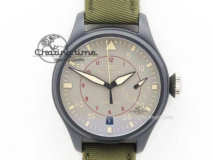 MIROTIME 0427 MARK XVIII IW327002 SS FKF 1:1 Best Edition White Dial On Black Leather Strap Affordable 7121